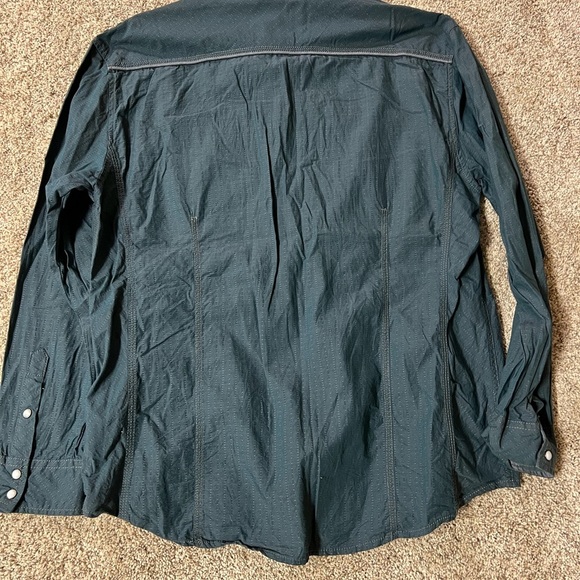 BKE Holt Pearl Snap Shirt Men’s Relaxed fit XL - Picture 9 of 10